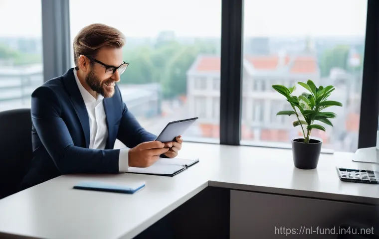 펀드투자상담사 고객 상담 사례 - **Prompt 1: The Trustworthy Financial Advisor**
A friendly, professional financial advisor, aged...