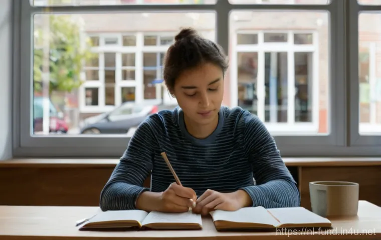 펀드투자상담사 시험 준비 시간 관리 - **A Dutch student's focused study session for Wft Vermogen.**
A young Dutch adult, appearing to ...